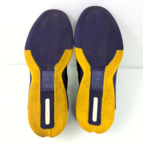 Adidas Crazylight Boost 2.5 Jeremy Lin LA Lakers Purple/Black/Yellow, Men's 12 - Picture 8 of 10